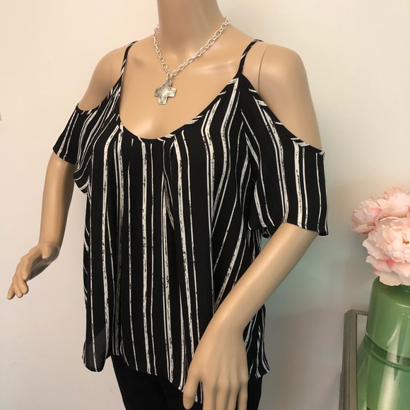 Stylish Striped Lush Brand Flowy Top - Nordstrom - Picture 5 of 8